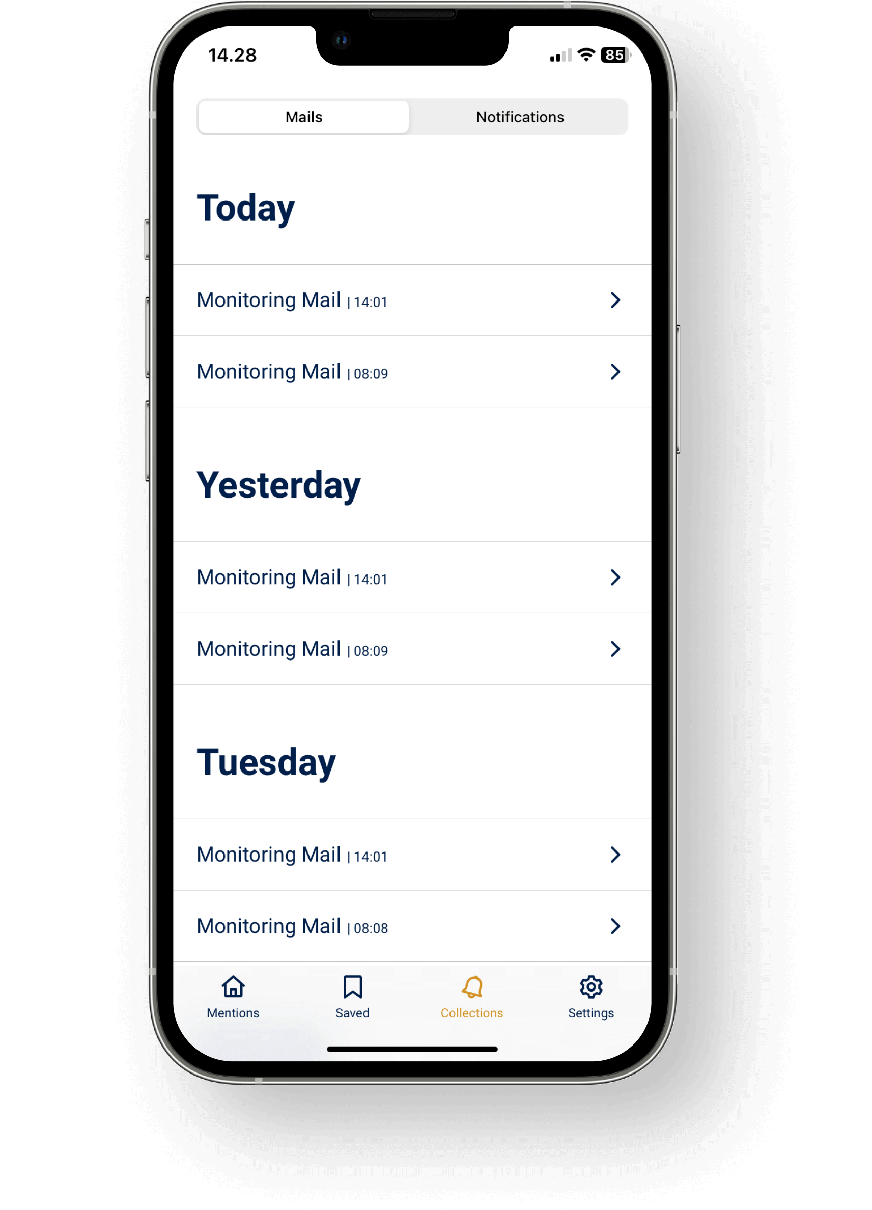 notifications app