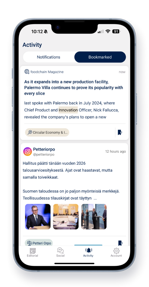 Retriever App 25 organize